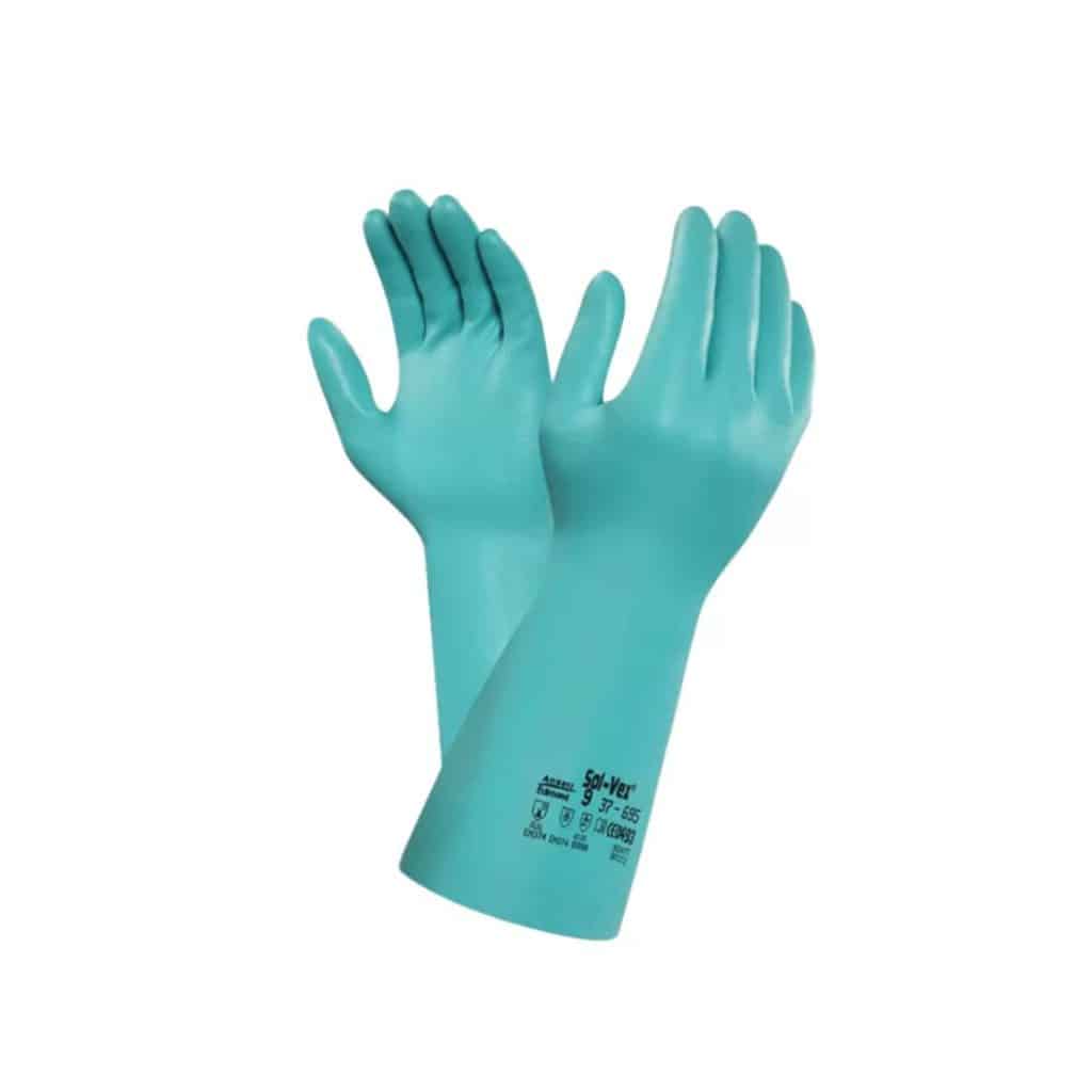 دستکش ضد اسید Ansell مدل Solvex 37-695